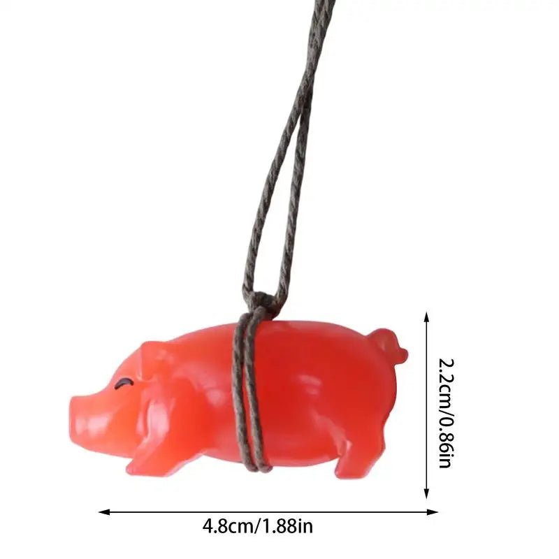Car Pendant For Rear View Mirror Roasted Hog Ornament Color Changing Funny Cute Aesthetic Auto Interior Decoration Pendant For - PCWLDASHRES