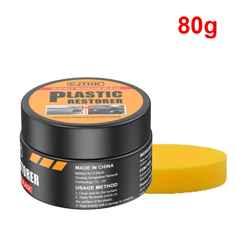 Car Plastic Restorer Back To Black Gloss Auto Interior Leather & Panel Renewal Wax Coating Agent Auto Polish And Repair Coating - PCWLDASHRES
