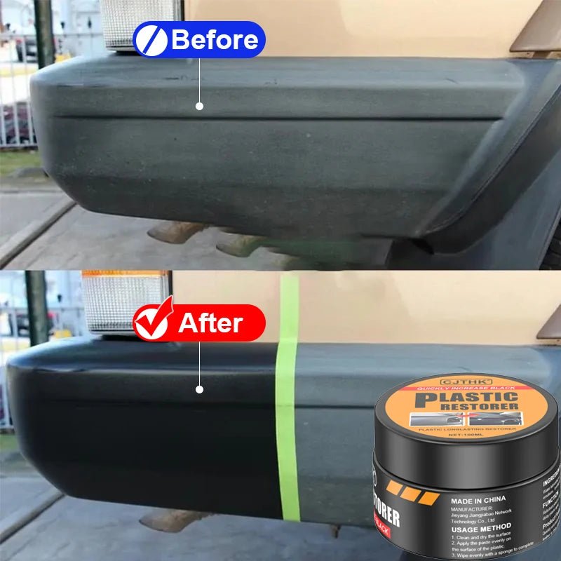 Car Plastic Restorer Back To Black Gloss Auto Interior Leather & Panel Renewal Wax Coating Agent Auto Polish And Repair Coating - PCWLDASHRES