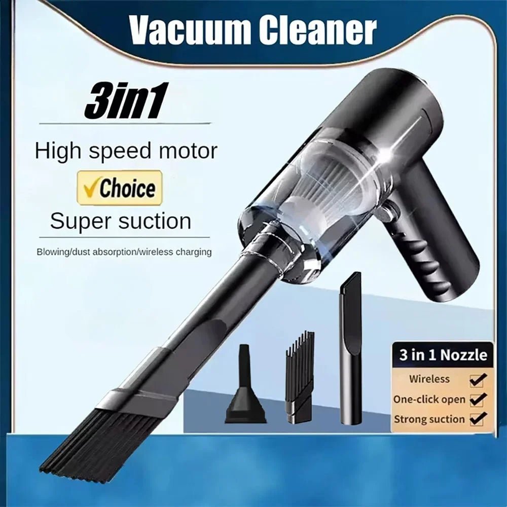 Car Vacuum Cleaner Portable Small Vacuum Cleaner For Multi Purpose Vehicles Small Household Pump Handheld Car Vacuum Cleaner - PCWLDASHRES