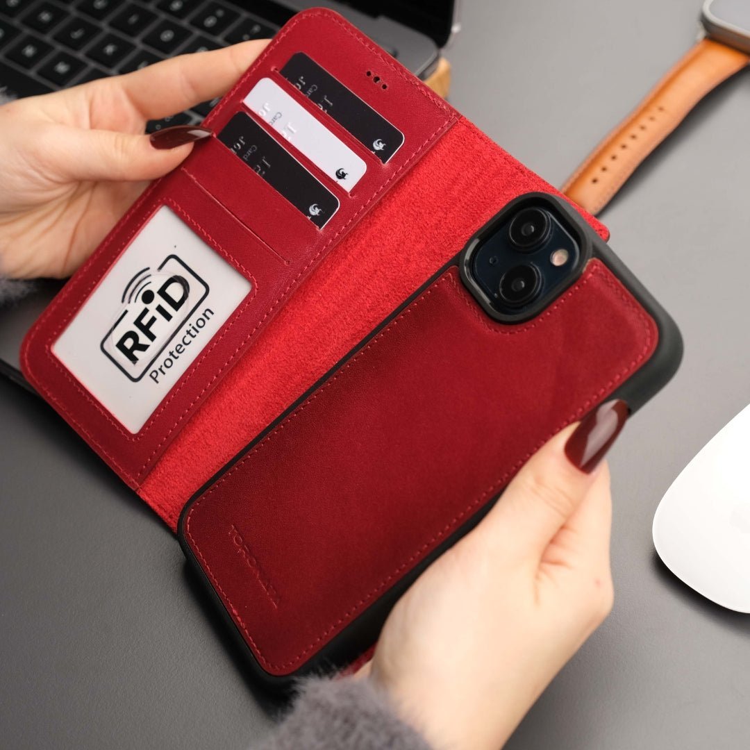 Casper iPhone 16 Wallet Case Leather MagSafe - PCWLDASHRES