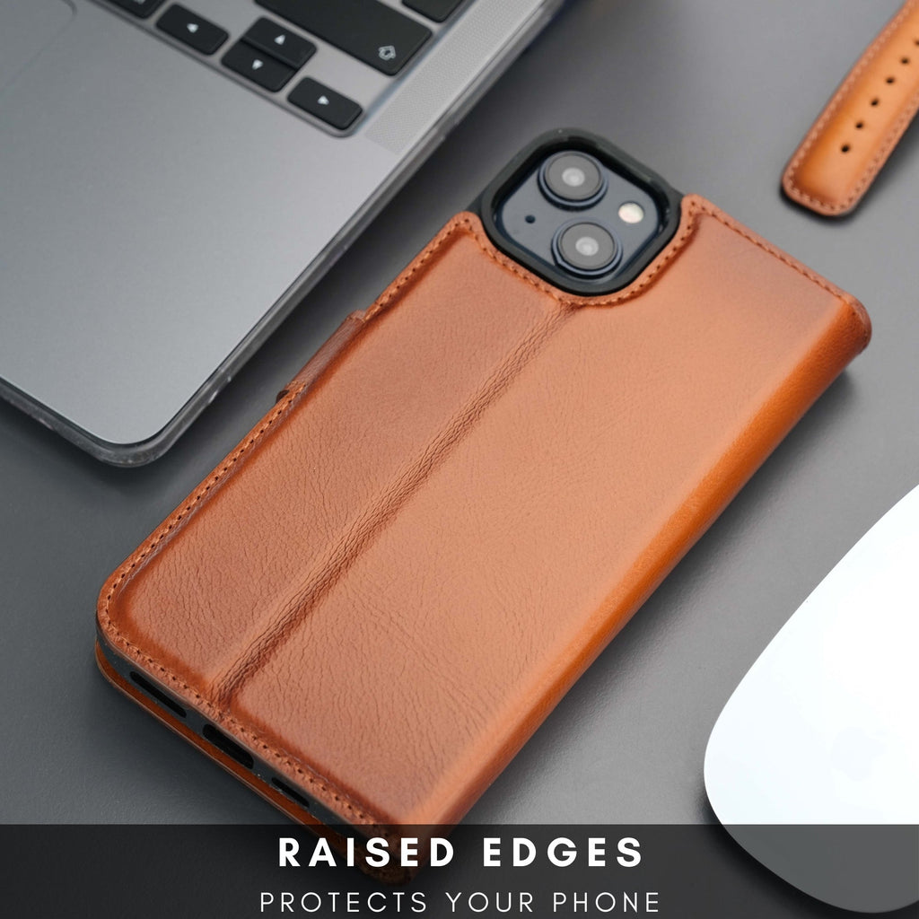 Casper iPhone 16 Wallet Case Leather MagSafe - PCWLDASHRES