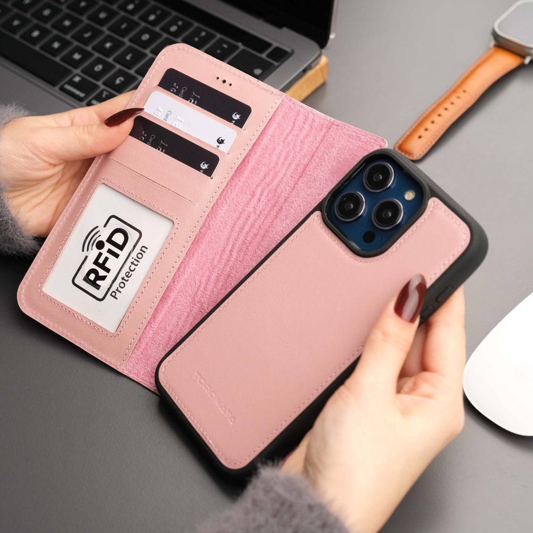Casper iPhone 17 Pro Max Leather Wallet Case – MagSafe Compatible - PCWLDASHRES