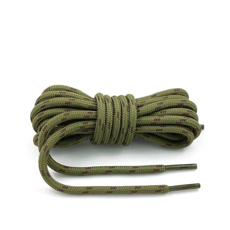 1Pair Outdoor Shoelaces Sports Round Shoes Lace Hiking Slip Rope Laces Sneakers Boots Shoelace 100/120/140/160cm Strings