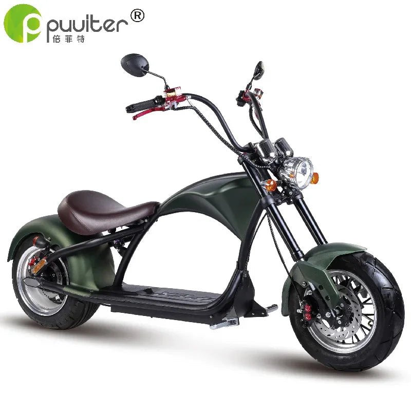 Citycoco Scooter 80KM Range City Coco Chopper Motorcycle - PCWLDASHRES
