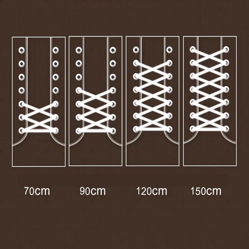 Classic Round Shoelaces Durable Polyester Solid Shoe laces Boot Laces for shoes Sneaker Shoelace 21 Colors 70/90/120/150cm 1Pair - PCWLDASHRES