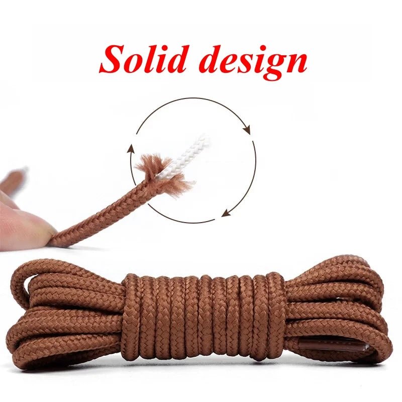 Classic Round Shoelaces Durable Polyester Solid Shoe laces Boot Laces for shoes Sneaker Shoelace 21 Colors 70/90/120/150cm 1Pair - PCWLDASHRES