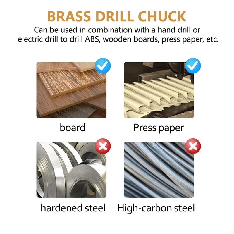 Classy - 3 Sets 0.5 - 3Mm Brass Drill Chuck Small Electric Drill Bit Collet Fit For Dremel Rotary Tools 3 Size - 2.0Mm 2.35Mm 3.17Mm - PCWLDASHRES