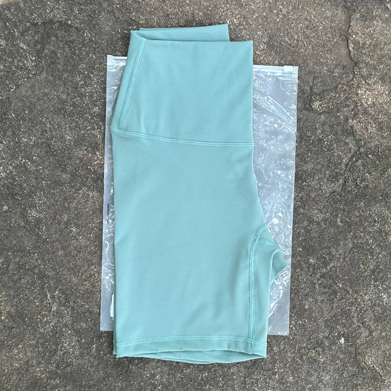 Clearance_Women Sports Biker Shorts Women Naked Feeling High Waist Yoga Shorts Push Up Fitness Leggings Tummy Control Yoga Slim - PCWLDASHRES