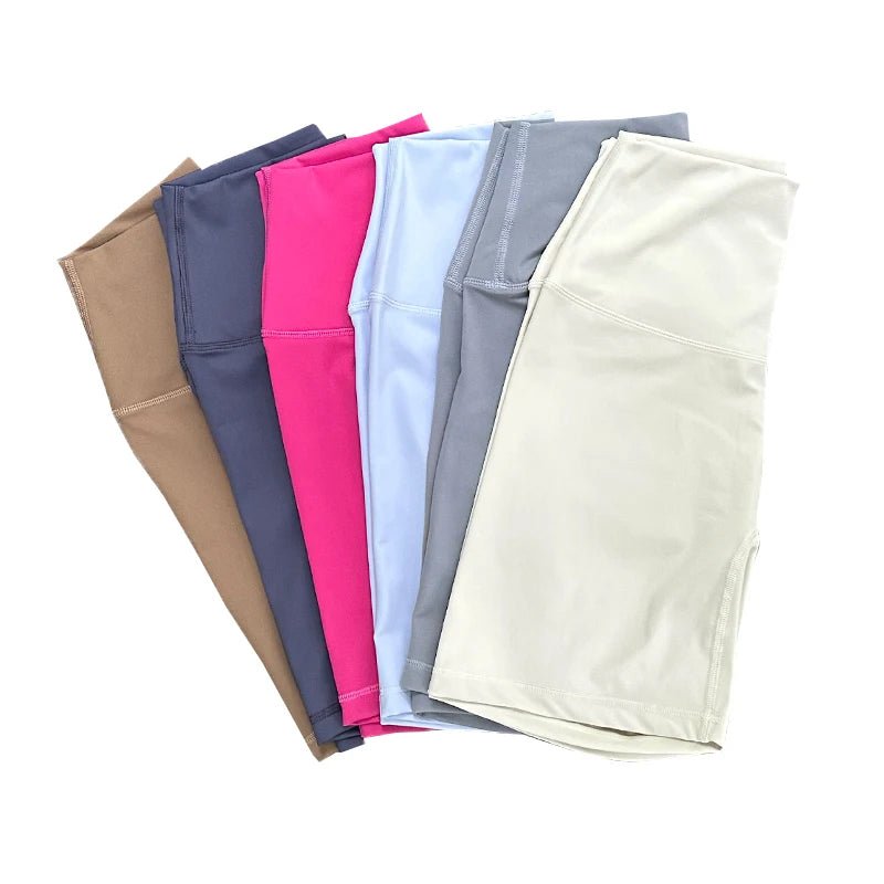 Clearance_Women Sports Biker Shorts Women Naked Feeling High Waist Yoga Shorts Push Up Fitness Leggings Tummy Control Yoga Slim - PCWLDASHRES