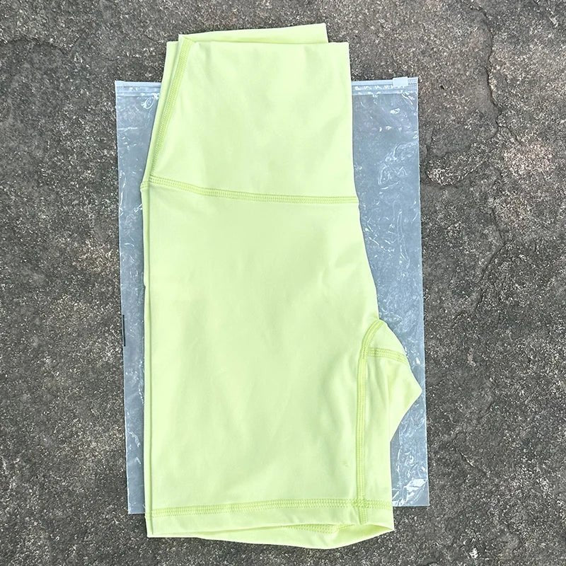 Clearance_Women Sports Biker Shorts Women Naked Feeling High Waist Yoga Shorts Push Up Fitness Leggings Tummy Control Yoga Slim - PCWLDASHRES