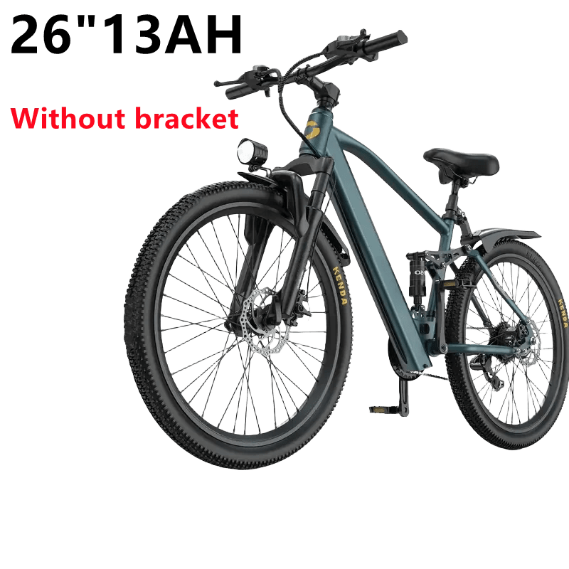 Commuter Electric Mountain Bike Electric Bicycles for Adults with 30 - Mile Range, 19 MPH, 500W Brushless Motor, 26" 24" Tires - PCWLDASHRES
