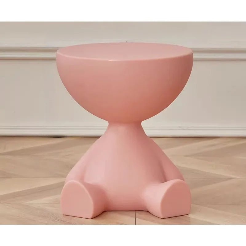 Creative sofa side table removable coffee table cream style simple household living room round table side table small table rack - PCWLDASHRES