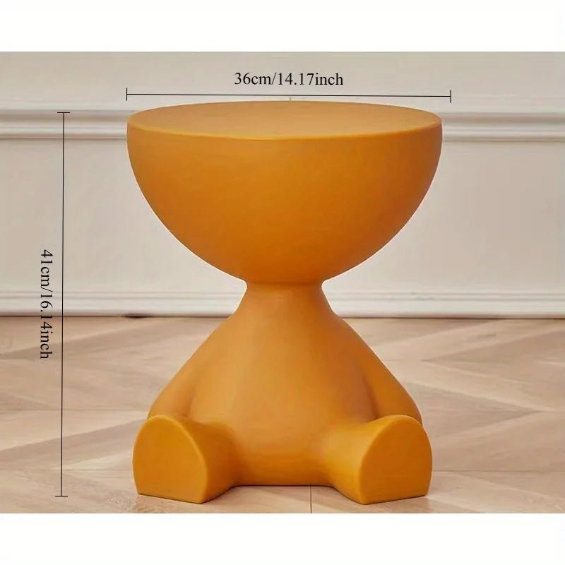 Creative sofa side table removable coffee table cream style simple household living room round table side table small table rack - PCWLDASHRES