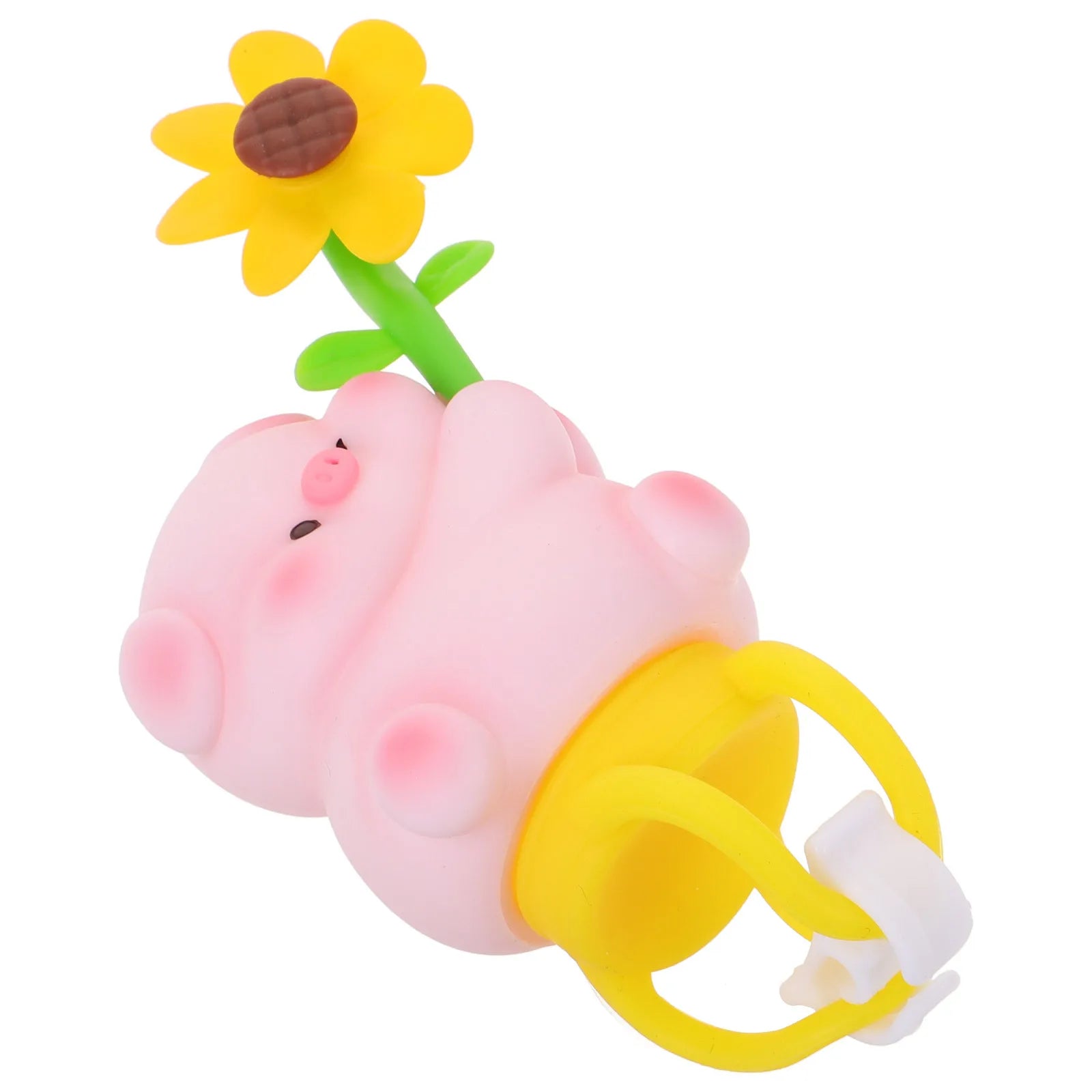 Cute Pig Decoration Motorcycle Ornament Pvc Resistant Fading Easy Install Adjustable Unique Charm Fun Bike Decor Adult - PCWLDASHRES