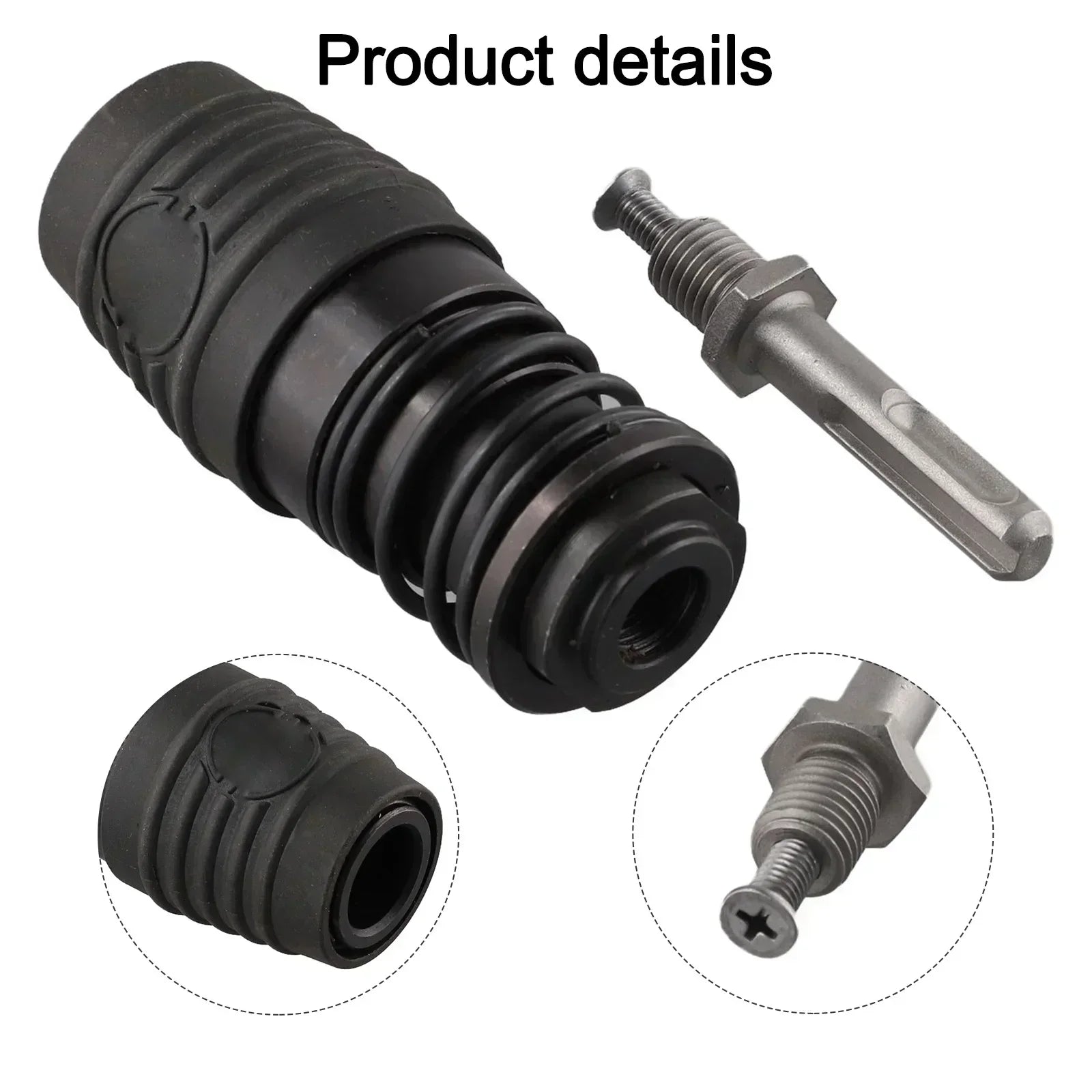 1pc SDS Plus To SDS Max Adapter For Hammer Drill For SDS-Plus Socket Chisel Hammer Drill Chuck Adapter Converter Power Tools