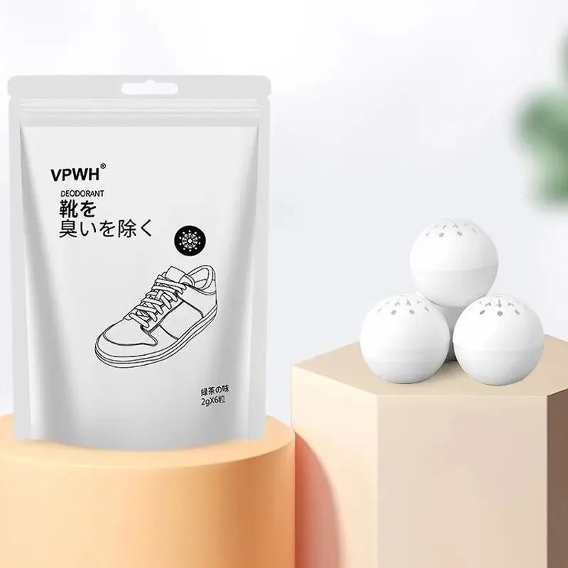 Deodorant Balls For Shoes Multifunction Jasmine Scent Fresheners Footwear Shoe Closet Toilet Deodorization Long - lasting Aromatic - PCWLDASHRES