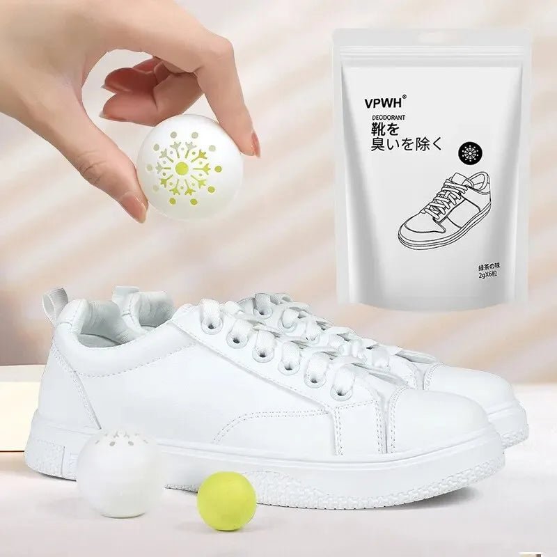 Deodorant Balls For Shoes Multifunction Jasmine Scent Fresheners Footwear Shoe Closet Toilet Deodorization Long - lasting Aromatic - PCWLDASHRES