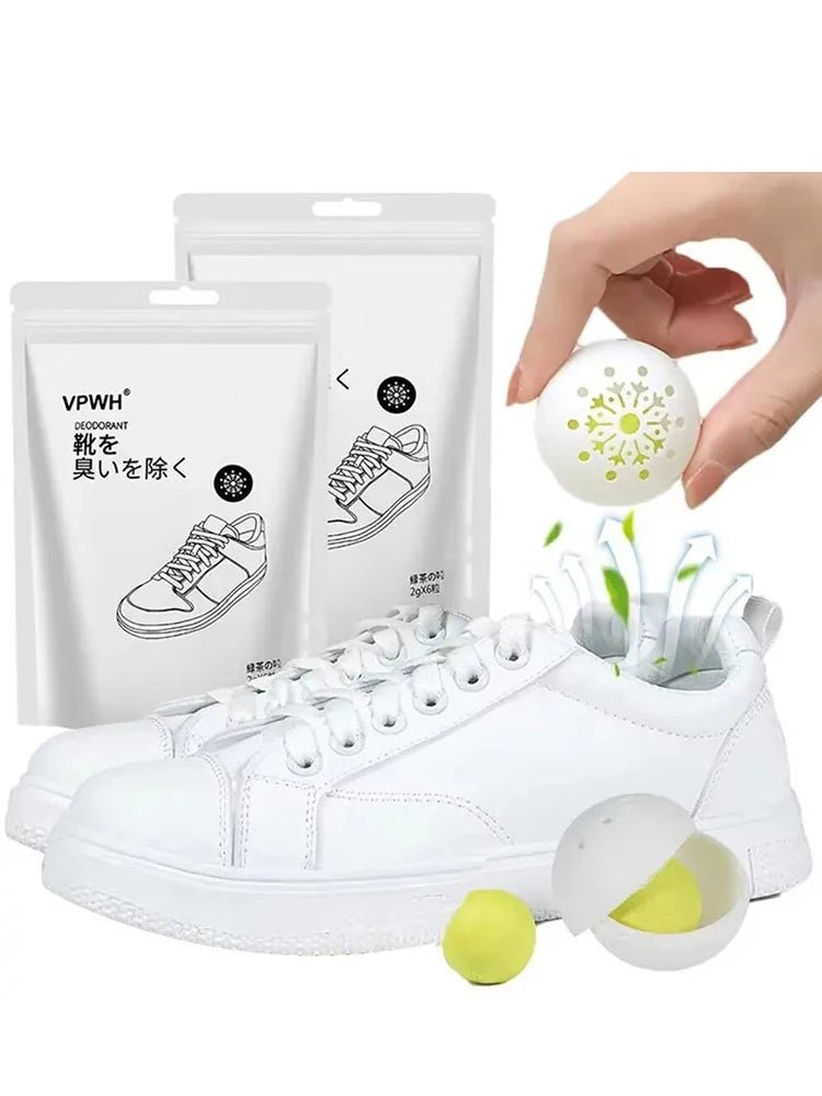 Deodorant Balls For Shoes Multifunction Jasmine Scent Fresheners Footwear Shoe Closet Toilet Deodorization Long - lasting Aromatic - PCWLDASHRES