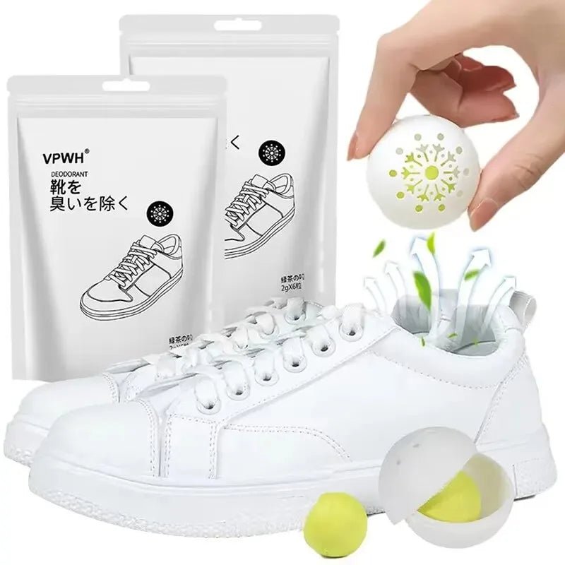 Deodorant Balls For Shoes Multifunction Jasmine Scent Fresheners Footwear Shoe Closet Toilet Deodorization Long - lasting Aromatic - PCWLDASHRES