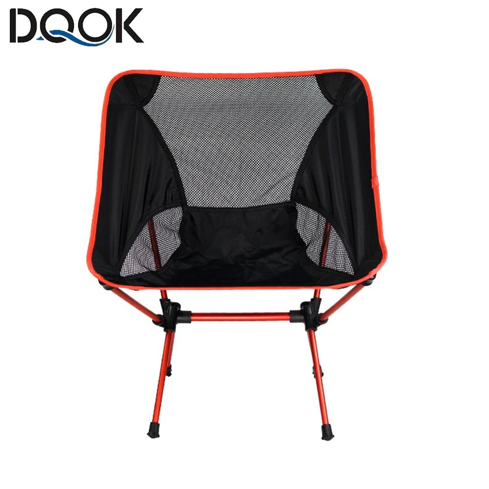 Detachable Portable Folding Moon Chair Outdoor Camping Chairs Beach Fishing Chair Ultralight Travel Hiking Picnic Seat Tools - PCWLDASHRES