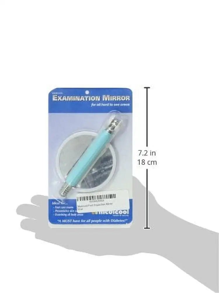 Diabetic Foot Inspection Mirror for Preventative Skin Care and Foot Exams | Mirror - 1 - PCWLDASHRES