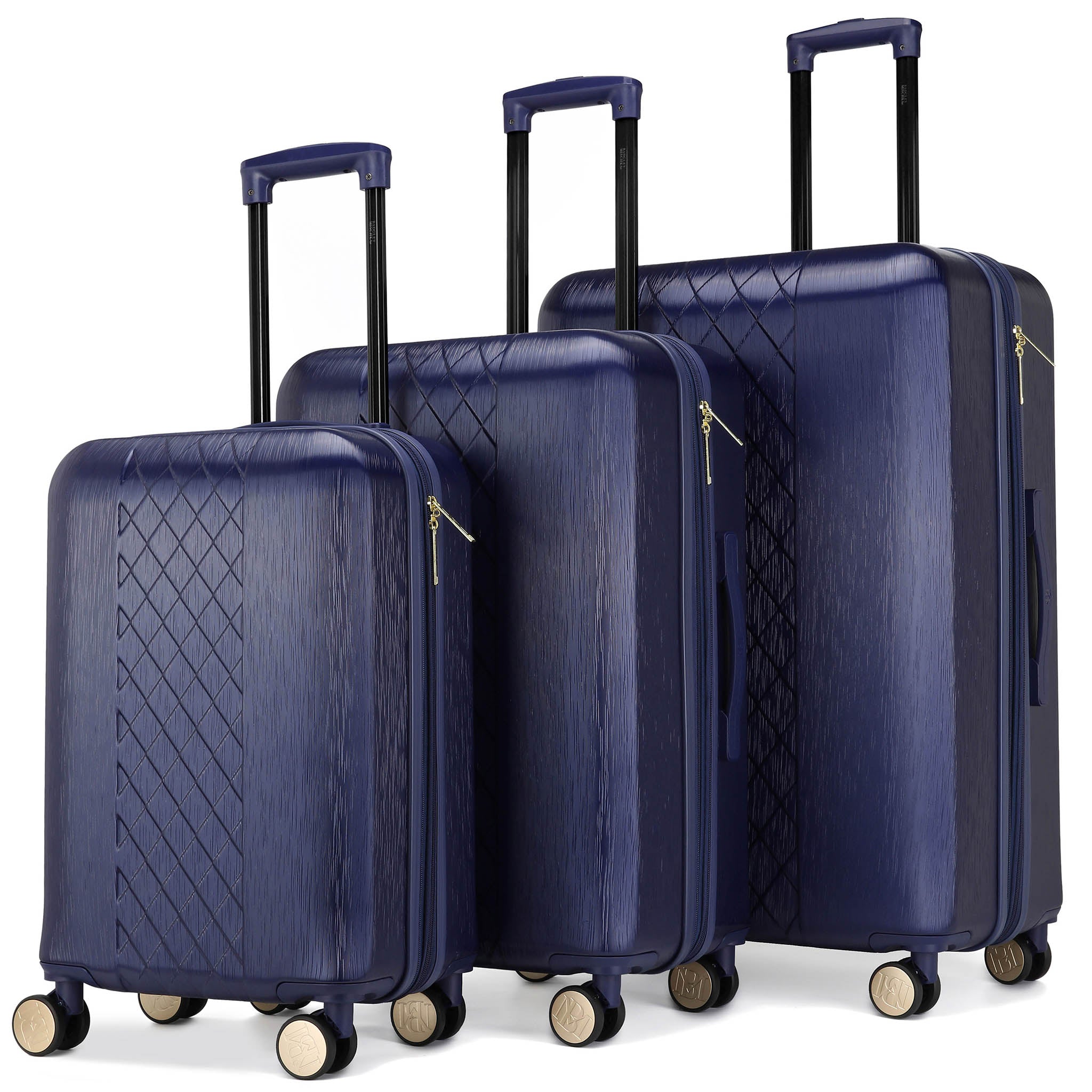 Diamond 3 Piece Expandable Chic Luggage Set - PCWLDASHRES