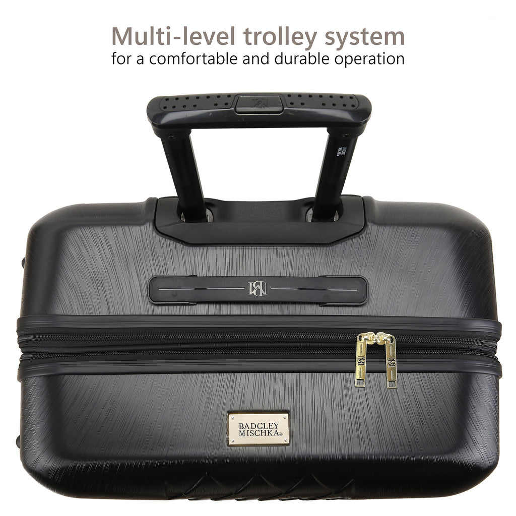 Diamond 3 Piece Expandable Chic Luggage Set - PCWLDASHRES