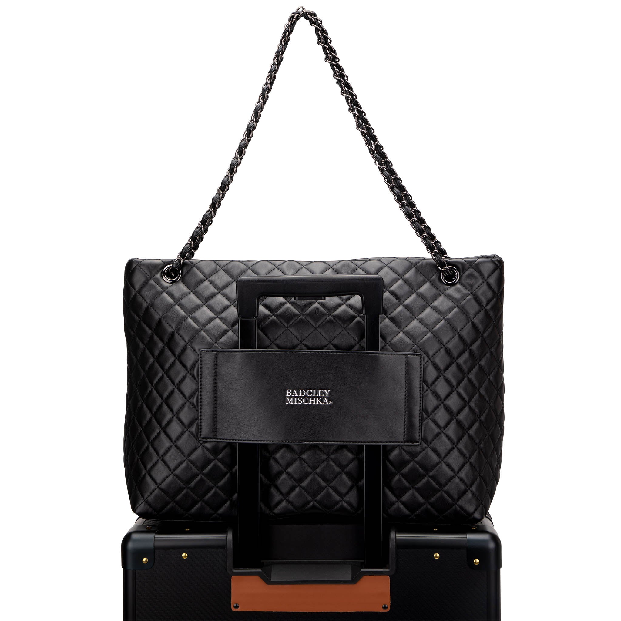 Diana XL Quilted Vegan Leather Weekender Tote Bag - PCWLDASHRES