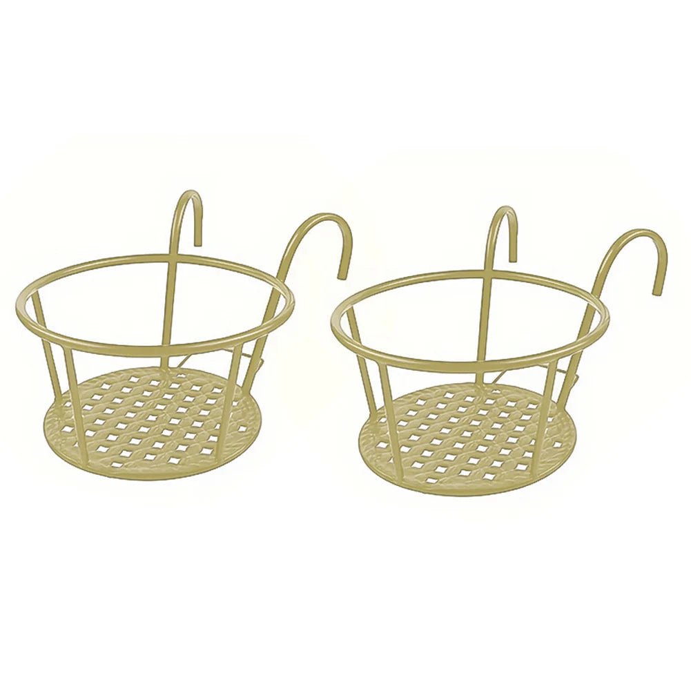 Dining Area Home Entrance 28*22*18cm Hanging Flower Pots Outdoor Plant Stands Elegant Circular Design Perfect Dimensions - PCWLDASHRES