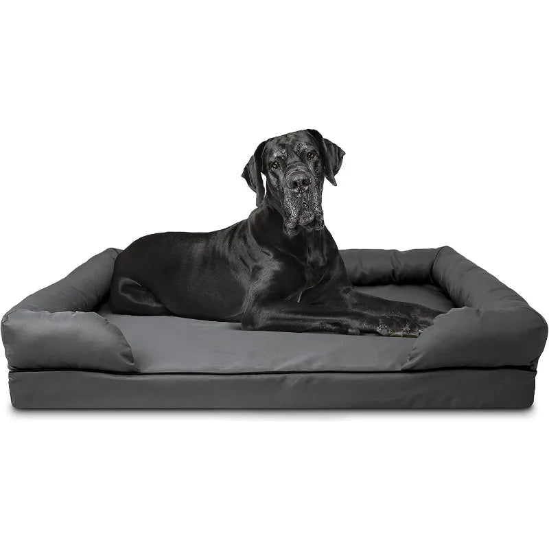 Dog’s Bed, Dog Bed XXL Grey 51.5x39, Memory Foam, Pain Relief: Arthritis, Hip & Elbow Dysplasia, Post Surgery, Lameness - PCWLDASHRES