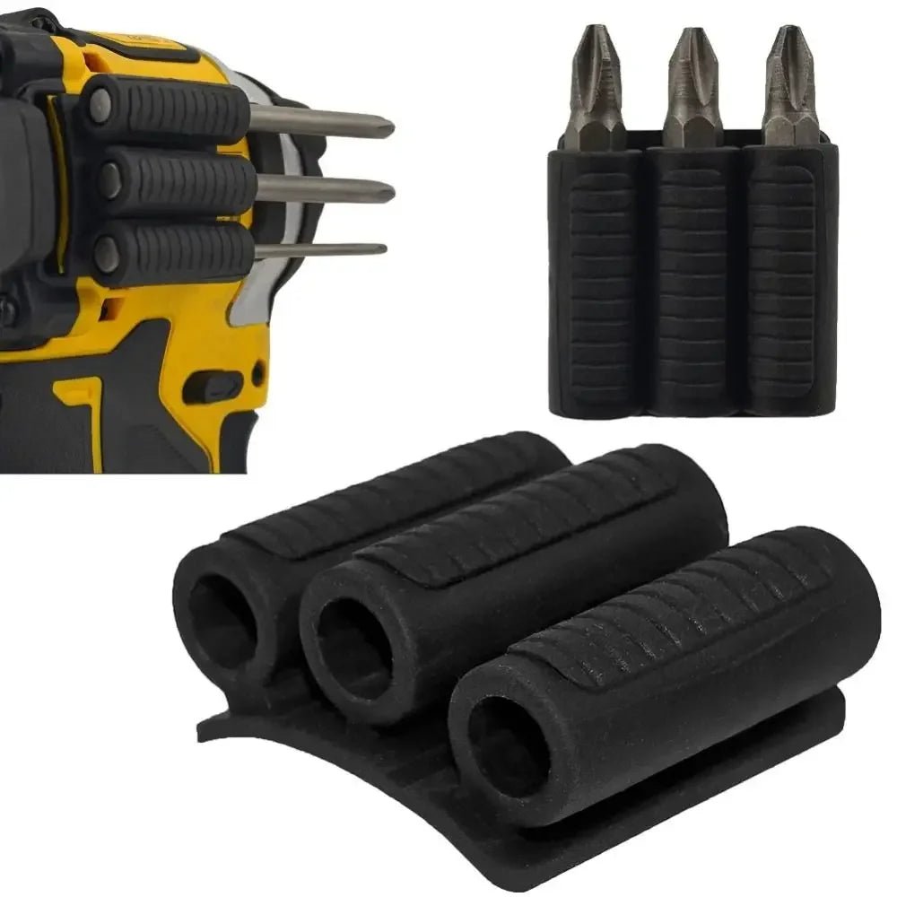 Drill Add - on Quick Change Bits Holders Mount Attachment Driver Bits Side Holder of Power Drill Or Driver for Most Drills Tool - PCWLDASHRES
