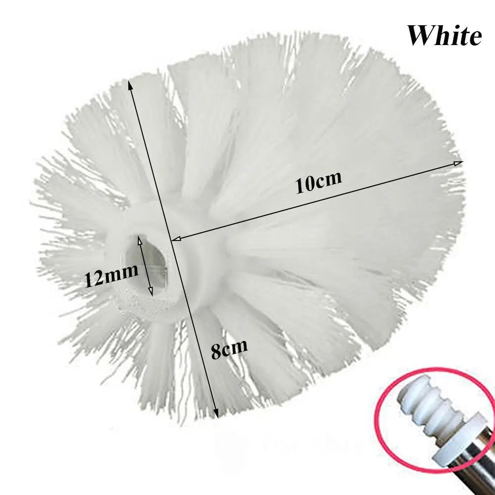 Durable Toilet Brush Head Holder Replacement Tool Cleaning Bathroom New - PCWLDASHRES