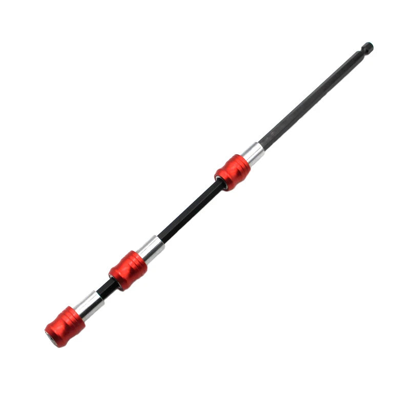 Quick Release Screwdriver Drill Bit Extension Magnetic 1/4 Inch Head Transfer Lever Self-locking Adapter Rod 100 150mm Hand Tool