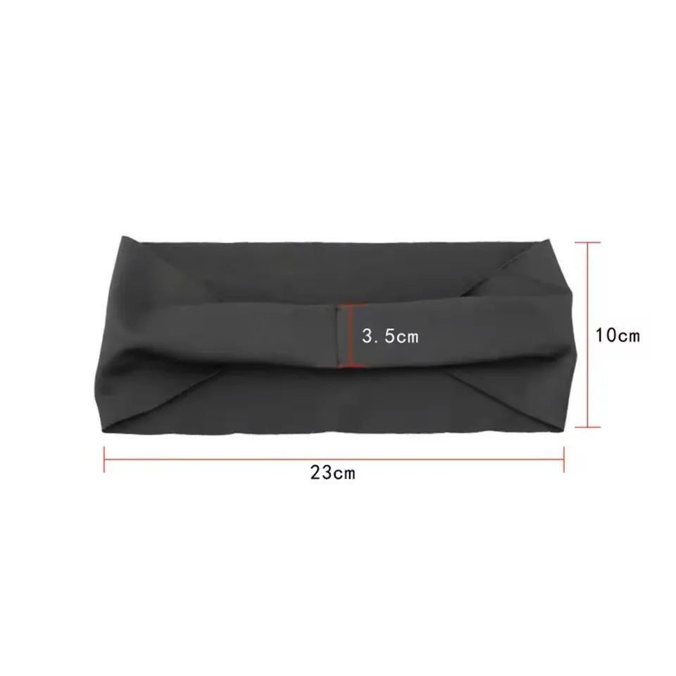 Elastic Sports Headbands Sweat Absorption Headdress Quick Dry Workout Headband Anti - slip Breathable Sweatbands for Yoga Running - PCWLDASHRES