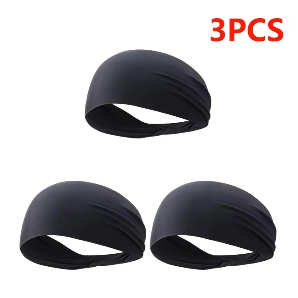 Elastic Sports Headbands Sweat Absorption Headdress Quick Dry Workout Headband Anti - slip Breathable Sweatbands for Yoga Running - PCWLDASHRES