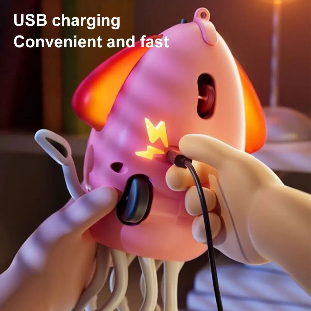 Electric Dancing Octopus fidget toys Anti - stress Anti stress luminous Music Baby Crawling toys games for kids children Pets Cat - PCWLDASHRES