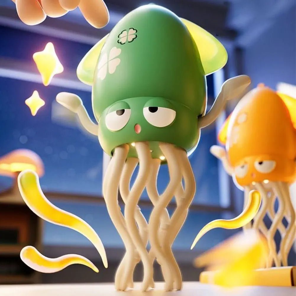 Electric Dancing Octopus fidget toys Anti - stress Anti stress luminous Music Baby Crawling toys games for kids children Pets Cat - PCWLDASHRES