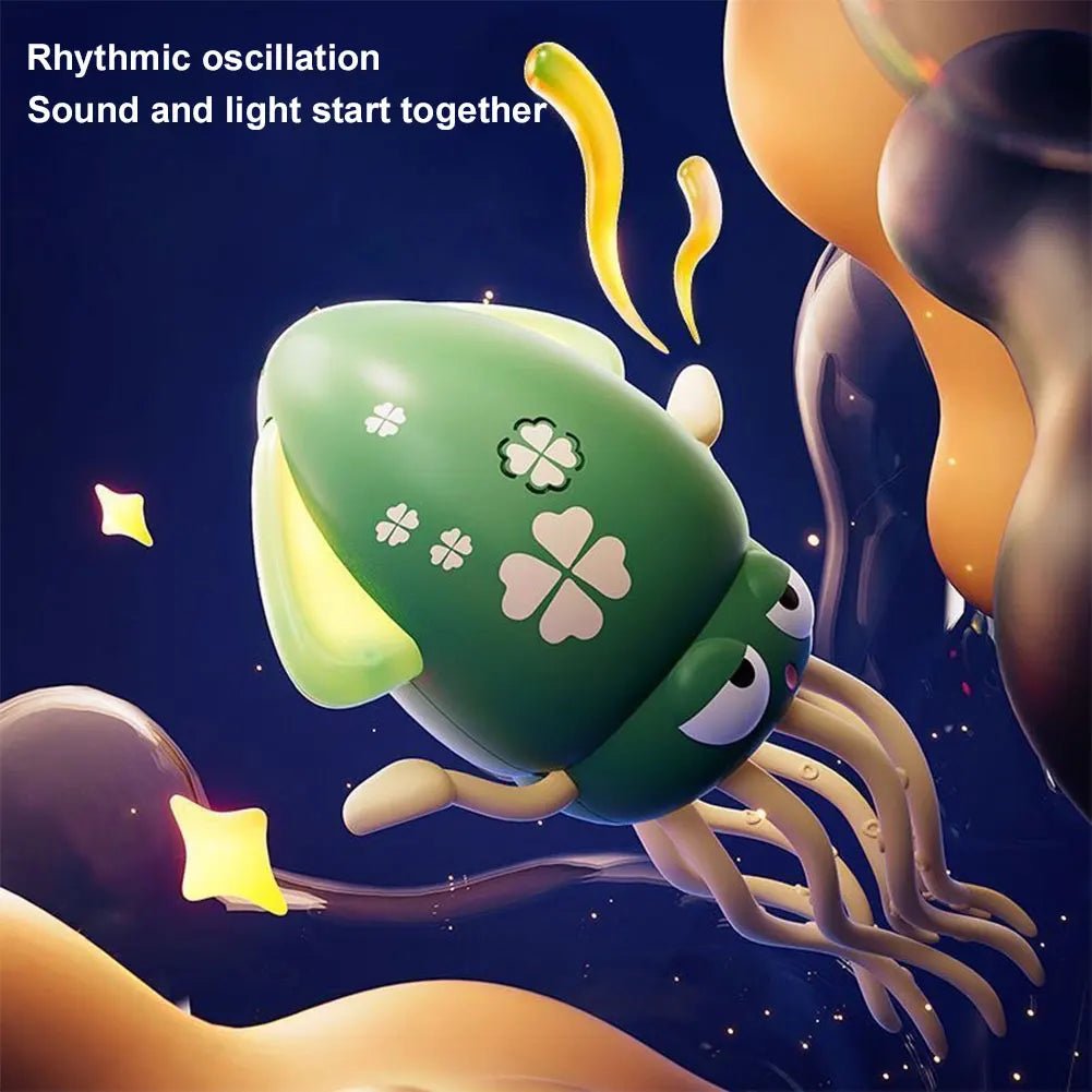 Electric Dancing Octopus fidget toys Anti - stress Anti stress luminous Music Baby Crawling toys games for kids children Pets Cat - PCWLDASHRES