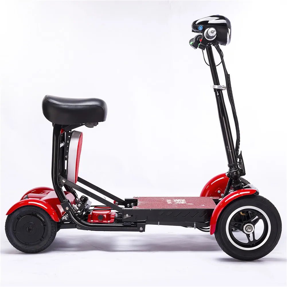 Enhance Foldable Perfect Travel Transformer Lithium 4 Wheel Electric Folding Mobility Scooter Convenient for Elderly - PCWLDASHRES