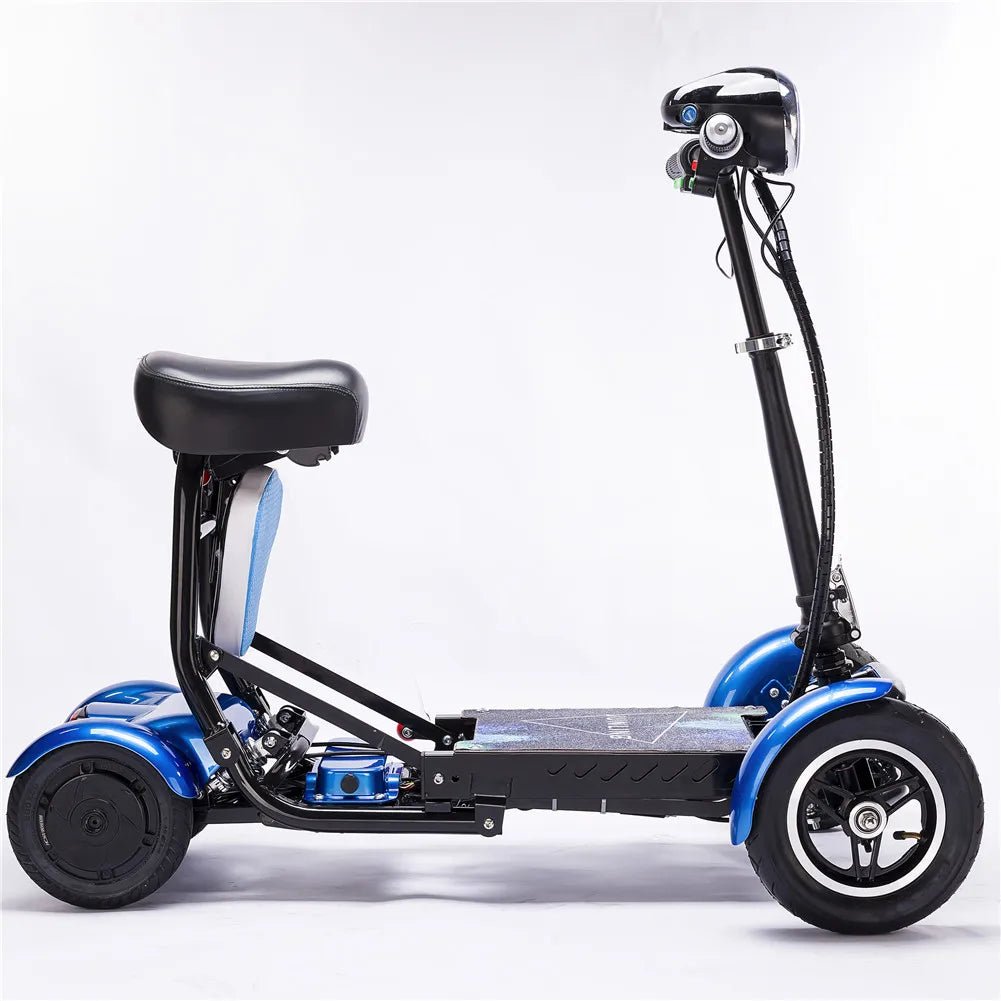 Enhance Foldable Perfect Travel Transformer Lithium 4 Wheel Electric Folding Mobility Scooter Convenient for Elderly - PCWLDASHRES