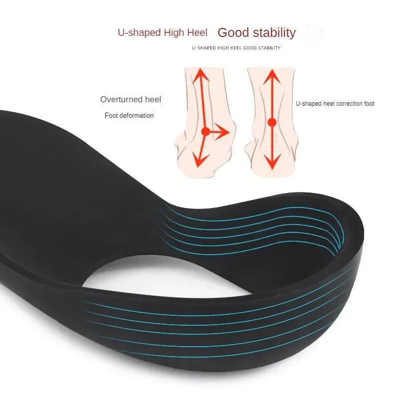 Flat Foot O - Shaped Legs Insole For Shoes Correction Arch Support Plantar Fasciitis Orthopedic Insoles Men/Women Foot Care Insert - PCWLDASHRES