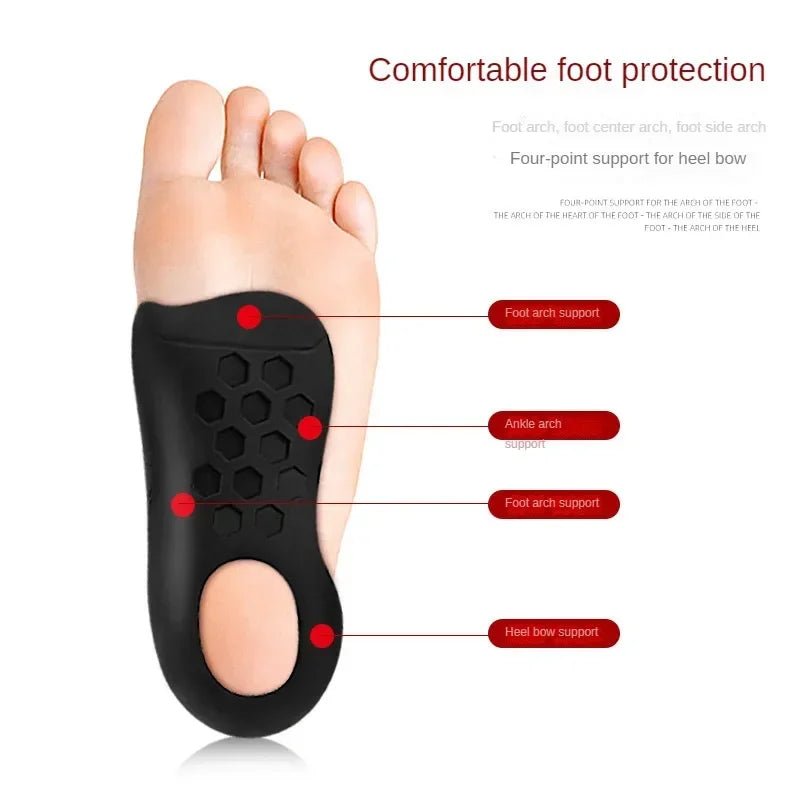 Flat Foot O - Shaped Legs Insole For Shoes Correction Arch Support Plantar Fasciitis Orthopedic Insoles Men/Women Foot Care Insert - PCWLDASHRES