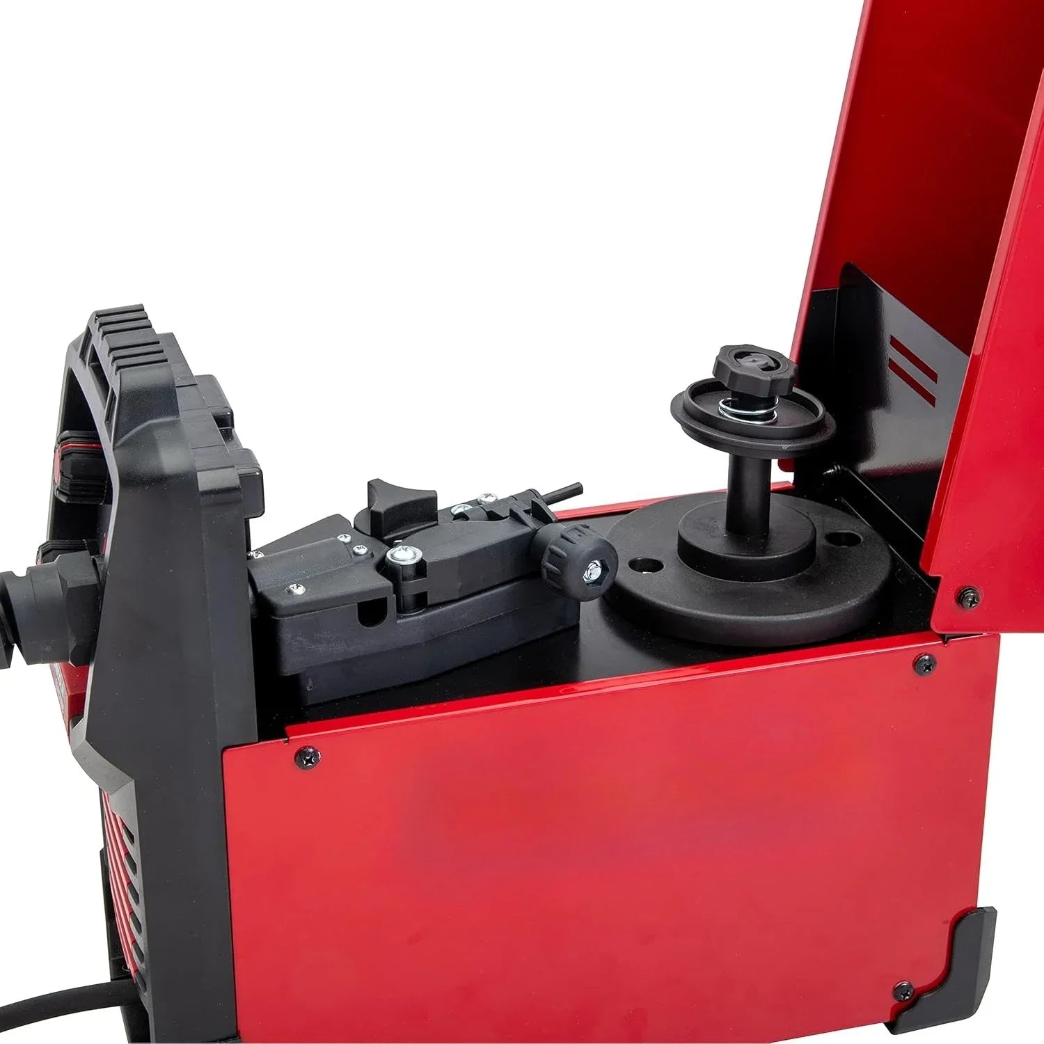 Flux Core Wire Feed Weld - PAK Welder, 120V Welding Machine, Portable w/Shoulder Strap, Protective Metal Case, Best for Small Jobs - PCWLDASHRES