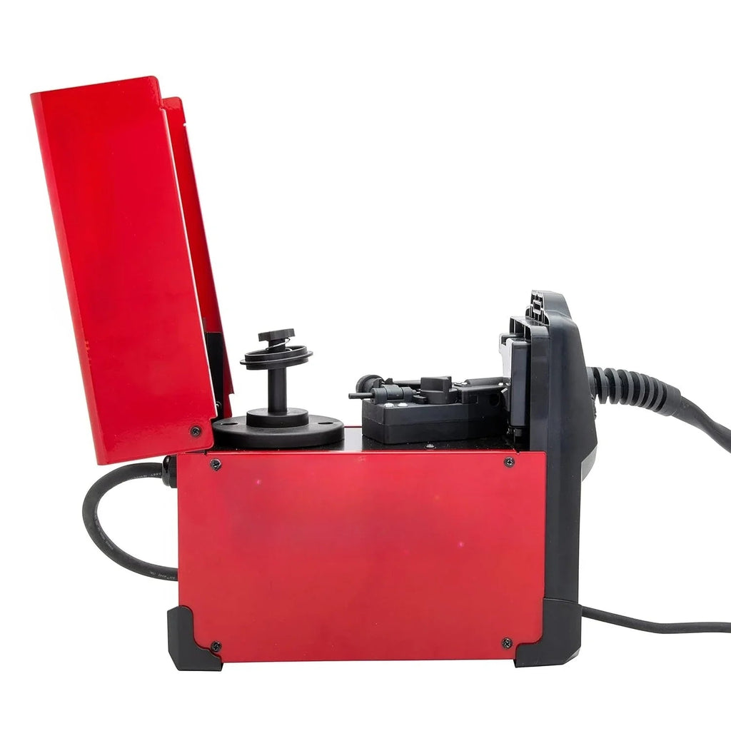 Flux Core Wire Feed Weld - PAK Welder, 120V Welding Machine, Portable w/Shoulder Strap, Protective Metal Case, Best for Small Jobs - PCWLDASHRES