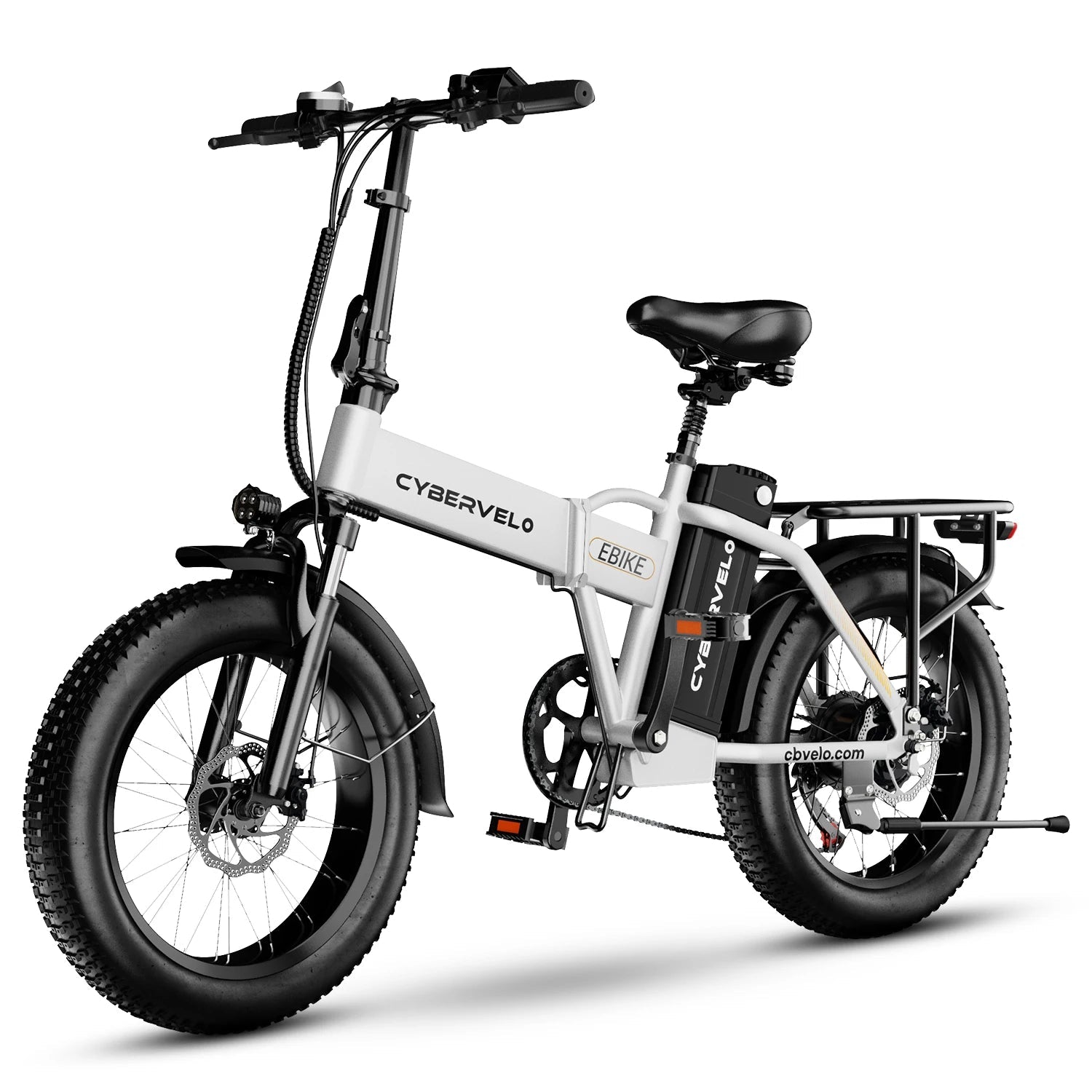 foldable electric bicycle,48V 1000W PEAK motor ebike for adults,28mph + ebike, 80 miles long range fat tyre for all terrain - PCWLDASHRES