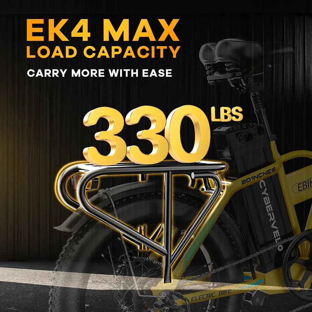 foldable electric bicycle,48V 1000W PEAK motor ebike for adults,28mph + ebike, 80 miles long range fat tyre for all terrain - PCWLDASHRES