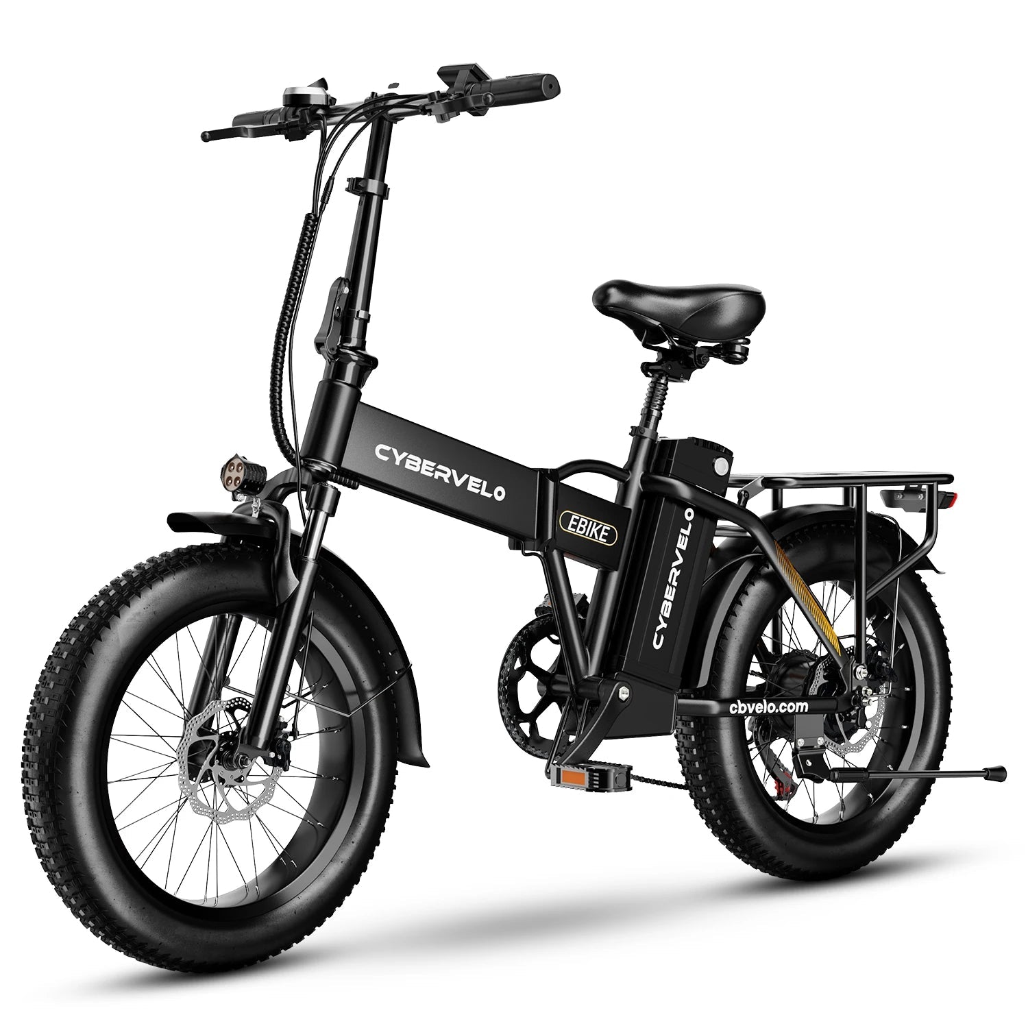 foldable electric bicycle,48V 1000W PEAK motor ebike for adults,28mph + ebike, 80 miles long range fat tyre for all terrain - PCWLDASHRES