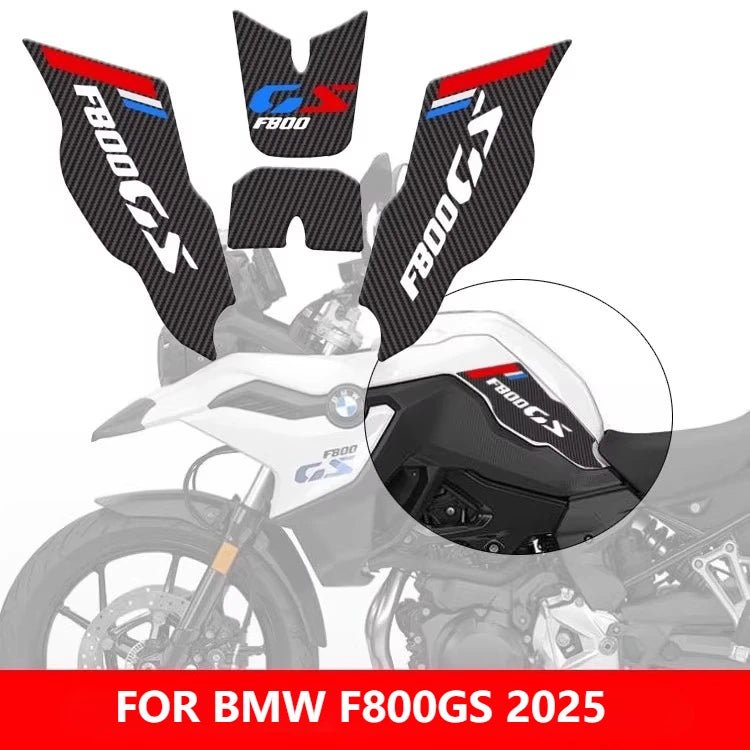 For BMW F800GS F 800 GS 2025 Limited Edition 3D Resin Motorcycle Tank Pad Protection Sticker New Decorative Decal - PCWLDASHRES