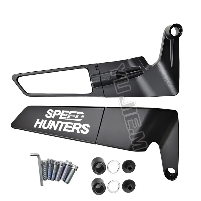 For BMW HP2 Sport HP4 HP2 EnduRo HP 2 4 Motorcycle CNC Rearview Mirror Fixed Wing - PCWLDASHRES